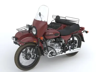 Ural Gear Up 3D model
