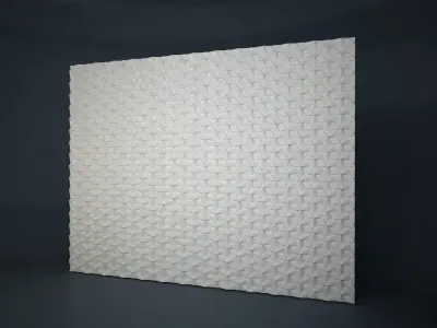 03 PANOZZO PATTERN WALL 3D model