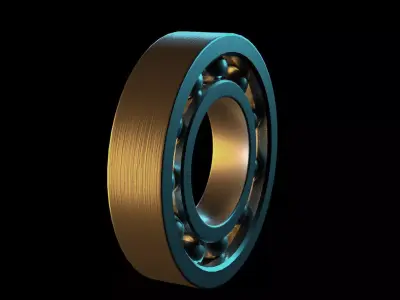 Bearing ball 3D model