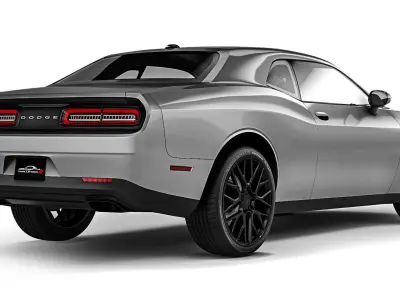 Dodge Challenger SXT 2015 3D model