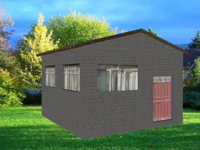 Small Home Free 3D model
