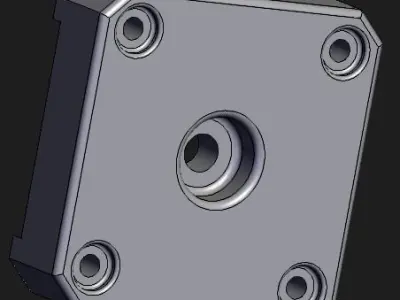 Stepper Motor 3D model