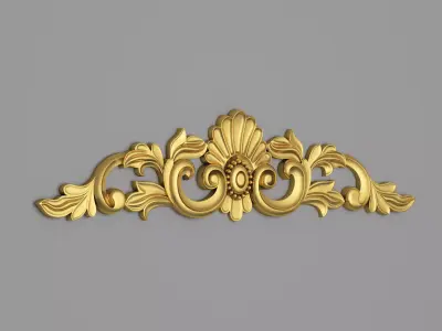 Classic Carved 001 3D model