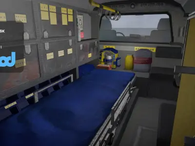 TW Ambulance 002 3D model