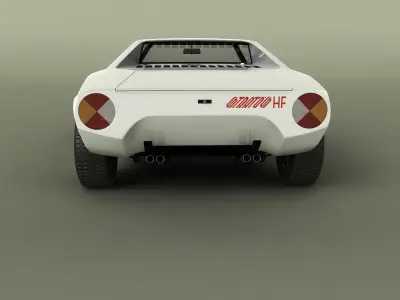 Lancia Stratos HF Prototype  3D model