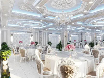 Wedding room 3D model