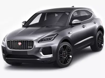 Jaguar E-pace 2021 3D model