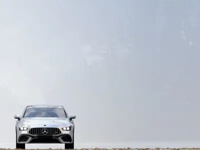 2023 Mercedes GT63 AMG  Low-poly 3D model