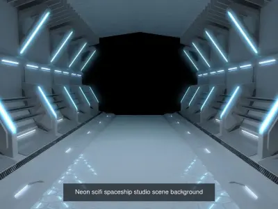 Neon Sci fi Studio Bundle x4 pack