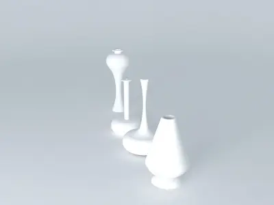 ornaments vessels vases Free 3D model