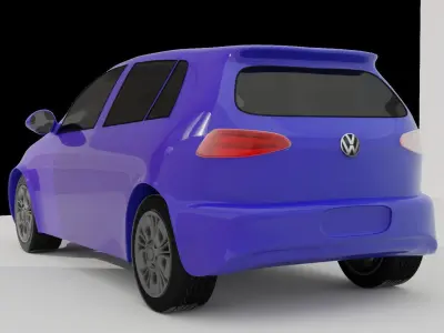 golf car 3D model
