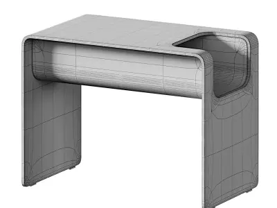 Limm Wood Coffee Table 3D model