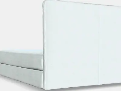 DUNVIK Cover divan bed 4 Low-poly 3D model