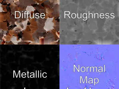 Aardvark Resting on Textured Base with Realistic Skin Details Low-poly 3D model