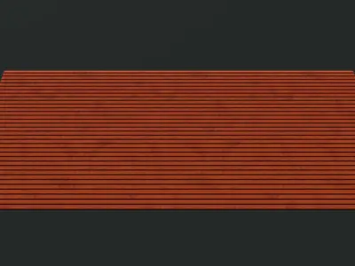 Roof tiles 2405 3D model