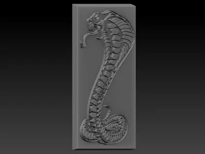 Cobra Snake 3D print model purchase