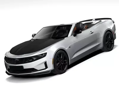 Chevrolet Camaro Convertible RS 1LE 2019 3D model