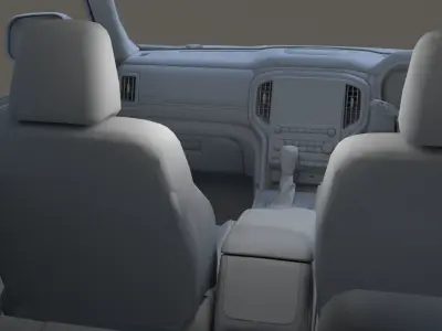 Scorpio-N 2022 3d model Low-poly 3D model