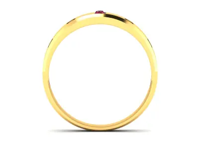 Solitaire Wedding Engagement Ring 3D print model order