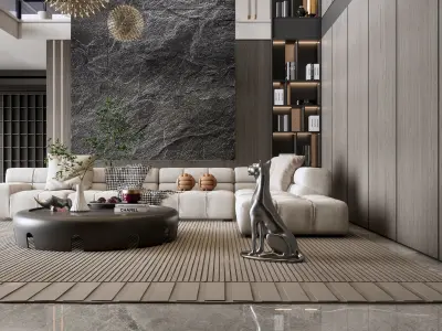 Living room 54 3D model