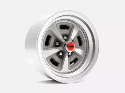 15x7 Pontiac Rallye II Wheel and Brake 3D print model