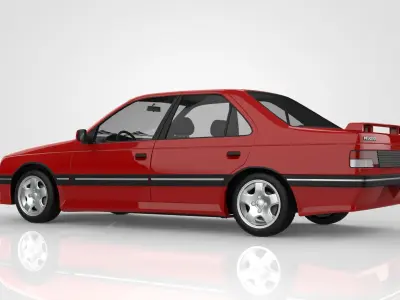 Peugeot 405 Mi16 3D model