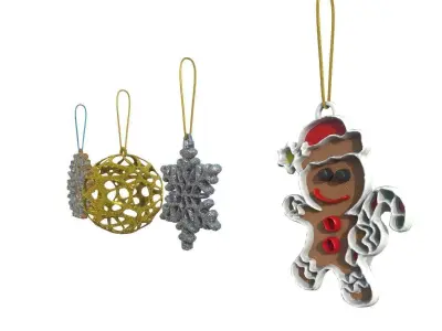 CHRISTMAS DECORATION 3D model