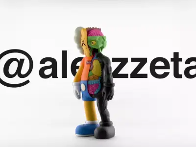 Kaws Bart Simpson Flayed Open for Print 3D print model