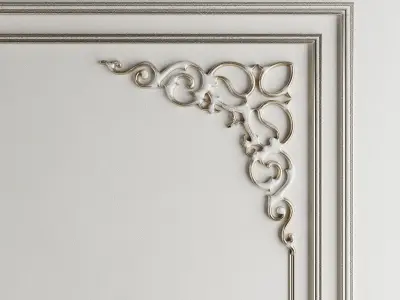 stone wall panel 3D model