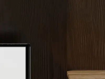 Painel de TV Simples - TV Panel Free low-poly 3D model