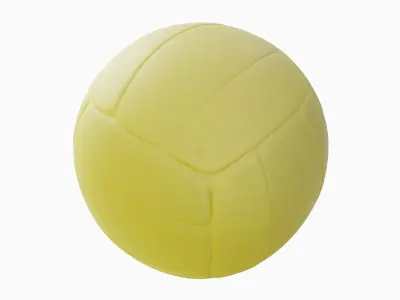 Volleyball Ball 04 Low-poly 3D model