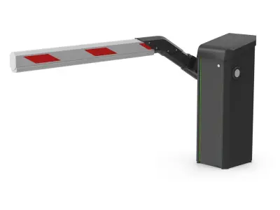 Parking Barrier Low-poly 3D model purchase