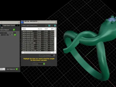 Snake  ring 3D print model