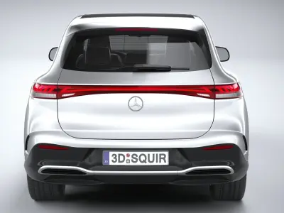 Mercedes-Benz EQS SUV 2023 3D model