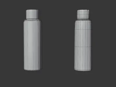 Lubricant Spray - Low and High poly Low-poly 3D model