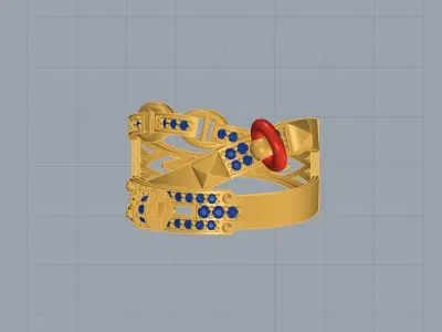 Brand Look Ring 100 PERCENT GUARANTEED CAN BE RPINTED 3D print model