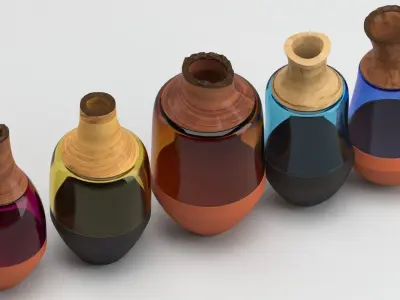 Vases 03 3D model