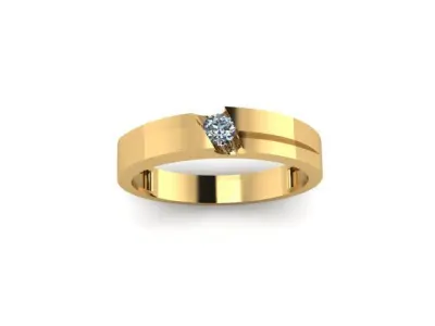 men ring ready to print 3D print model