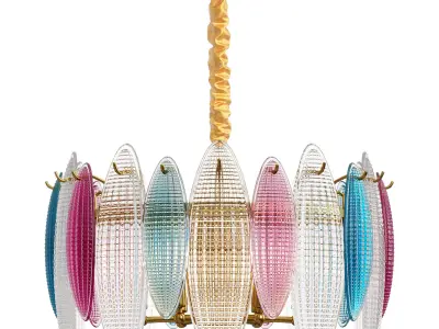 Unna Chandelier 3D model