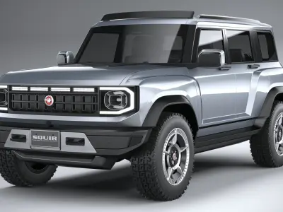 Generic OffRoad EV v1 2022 3D model