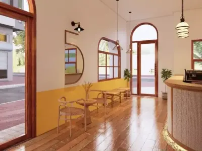 Coffee Interior 3D model