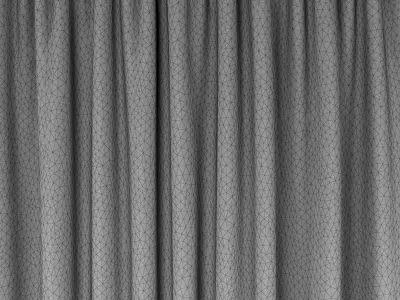 Sheer curtain 3D model
