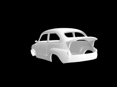 Abarth 1000TC 3D print model