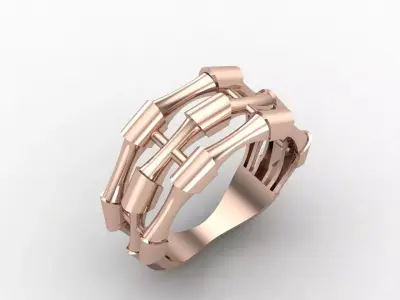 Plain Ring Women Ready STL 3DM Models Womens Rings 3D models 3D print model 31