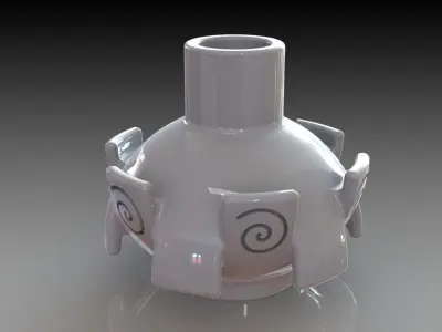 Forte vase Free 3D model