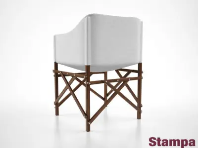 Stampa Cadeira Ripiego chair 3D model