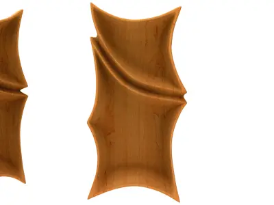 3D model plate STL file for cncmachnie 3D model