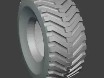 Off Road RC Car Tire 3D print model