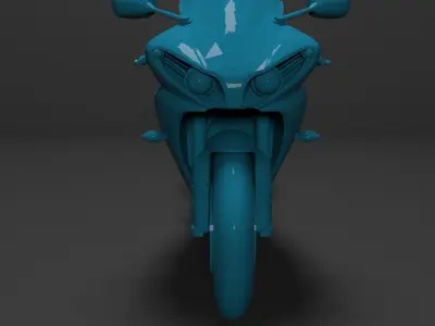 3D Model Yamaha YZF-R1 1000  Ready for Print 3D print model