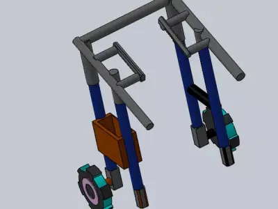 Medical Walker 3D  Model  3D print model